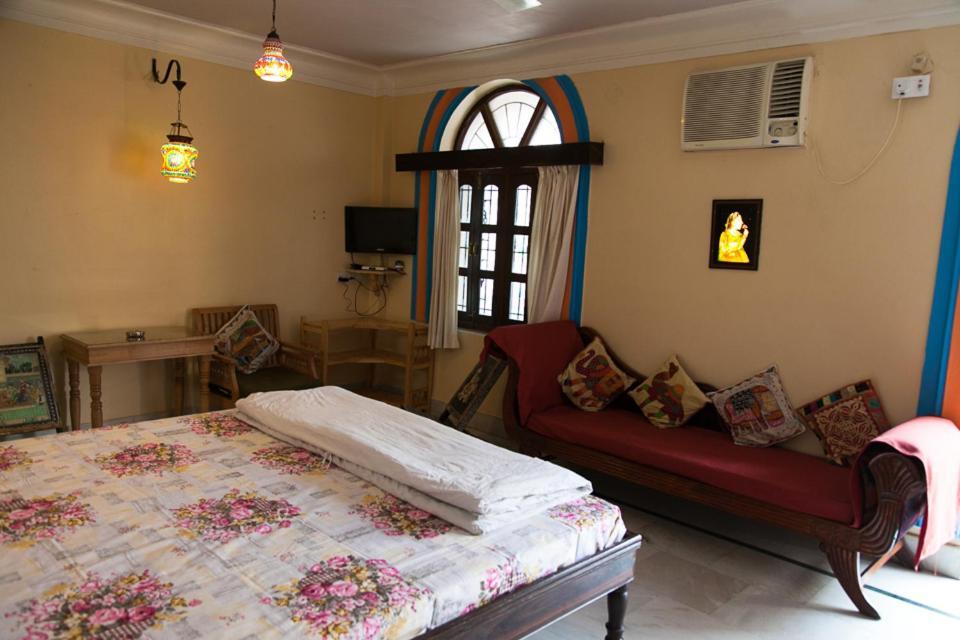 Kanhaia Haveli Pushkar Buitenkant foto